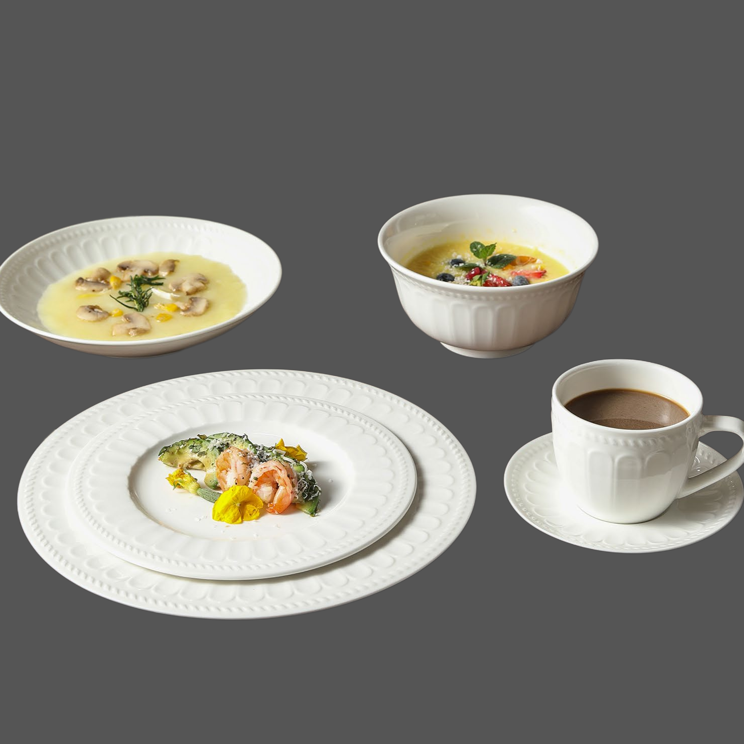 Art Tableware Set - Glare Collection