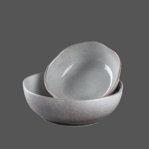 Pure White Ceramic Bowl - X032009