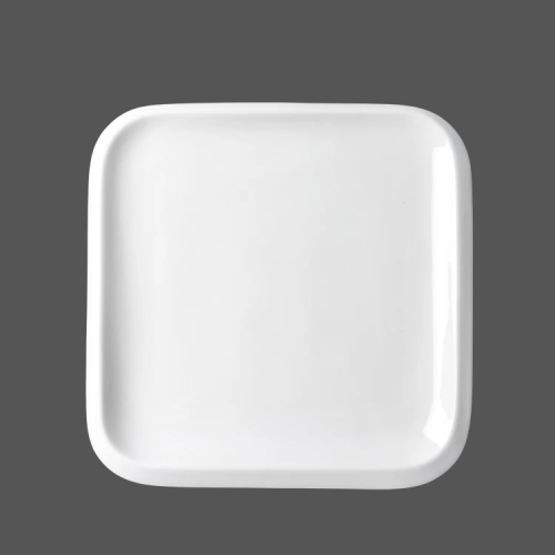 Pure White Ceramic Plate - X011029