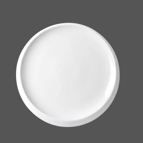 Pure White Ceramic Plate - X011031