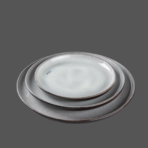 Pure White Ceramic Plate - X032066