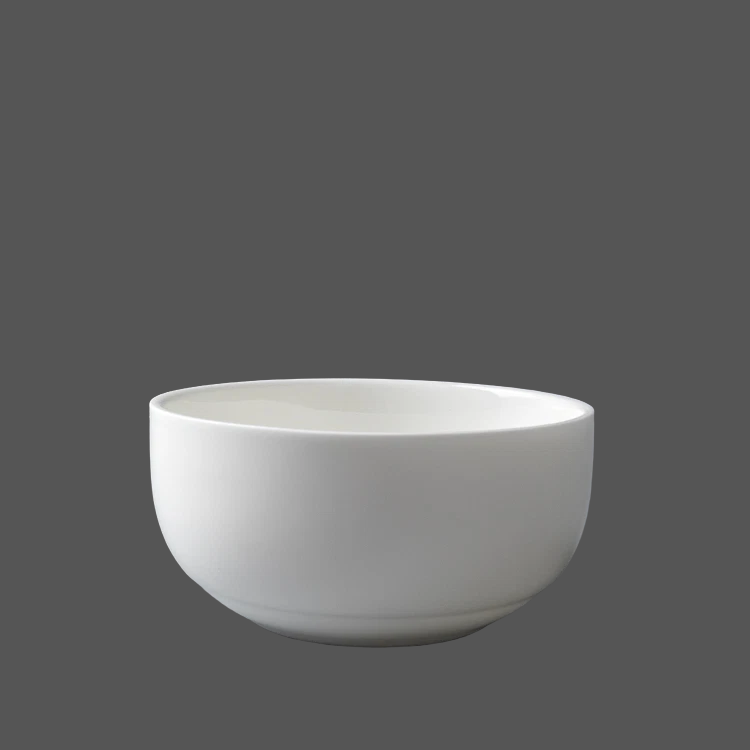 Pure White Ceramic Bowl - X011206